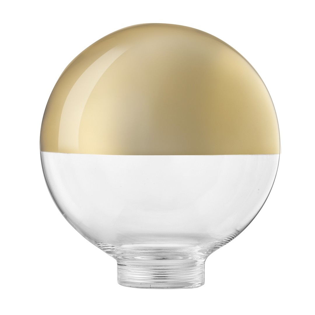 Glob Glas 100mm Toppf. Guld 31,5mm